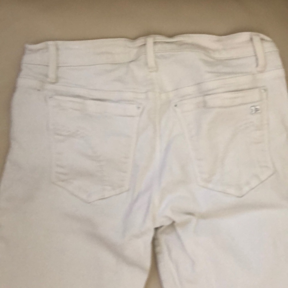 Joes jeans cropped white Sz 28